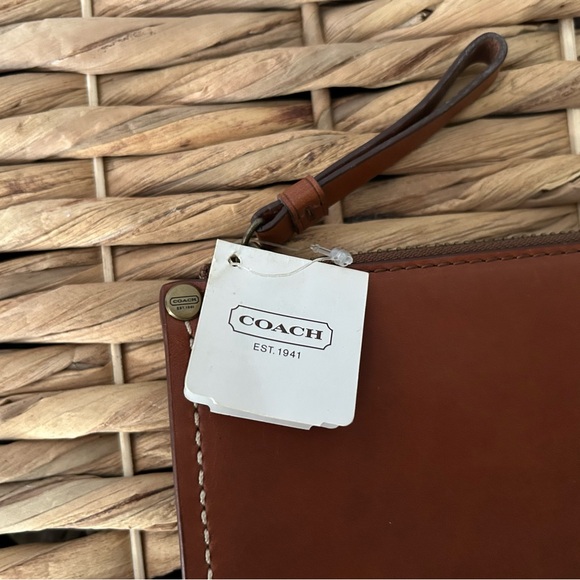 Coach Brown Leather Saddle Bag-NWT - Picture 8 of 8